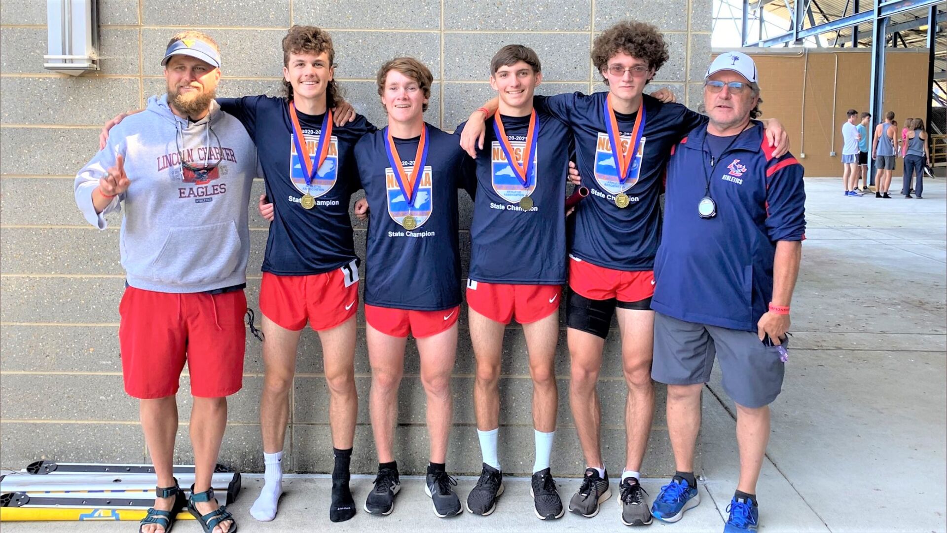 Lincoln Charter 4x800 team wins 1A state championship